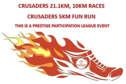 Crusaders 21.1km & 10km Race & 5km Fun Run/Walk