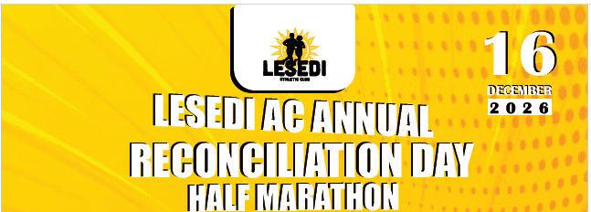 Lesedi AC Reconciliation Day Half Marathon 2026