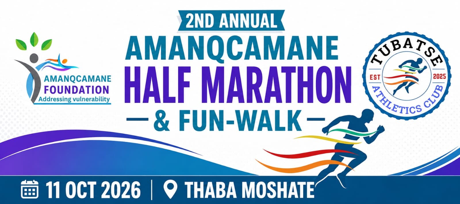 2nd Annual Amanqcamane Half Marathon & Fun Walk 2026