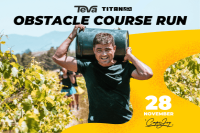 TEVA X TITAN Obstacle Course Run | Stellenbosch #3 2026
