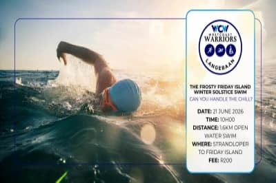 Frosty Friday Island Winter Solstice Swim