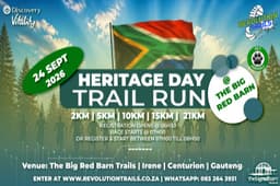 Heritage Day Trial Run/Walk @ The Big Red Barn - 24 September 2026