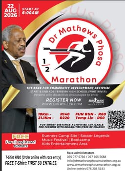 Dr Mathews Phosa Half Marathon