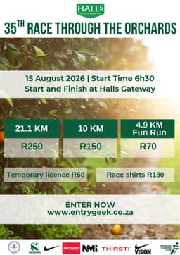 Halls 35th Race